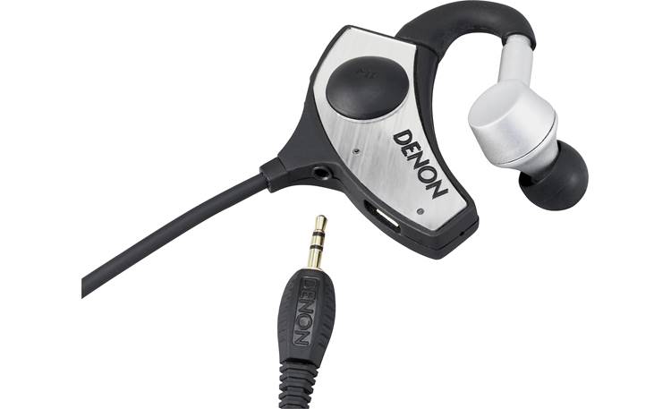 Denon AH-W200 Globe Cruiser™ Attach the cable for wired use
