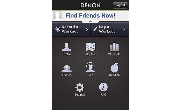 Denon AH-W150 Exercise Freak™ Includes the Denon Sport app