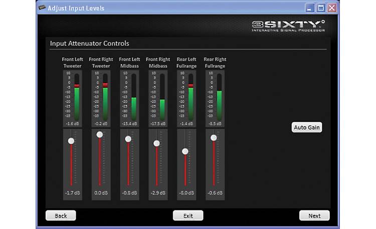 Rockford Fosgate 3Sixty.3 Input Level Controls