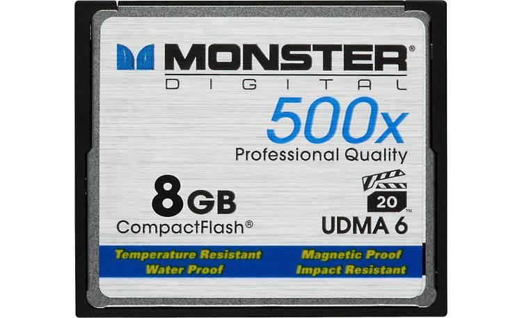 Monster Digital CompactFlash Memory Card Front