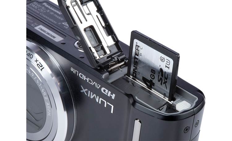 Monster Digital SDXC Memory Card Shown in typical use, inside a digital camera (not included)