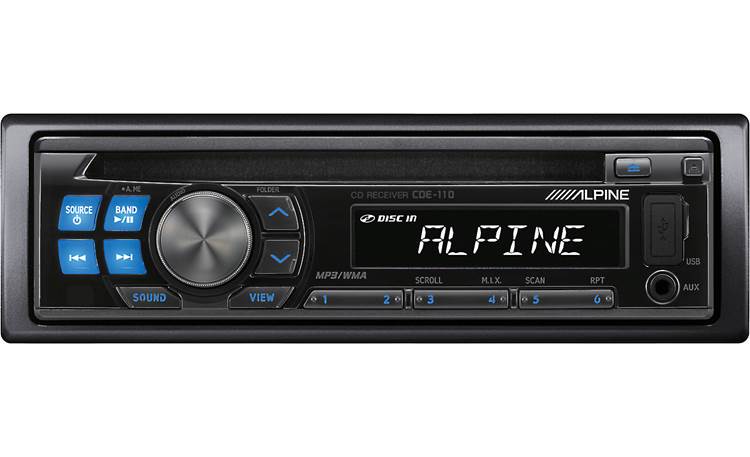 Alpine CDE-110 Front