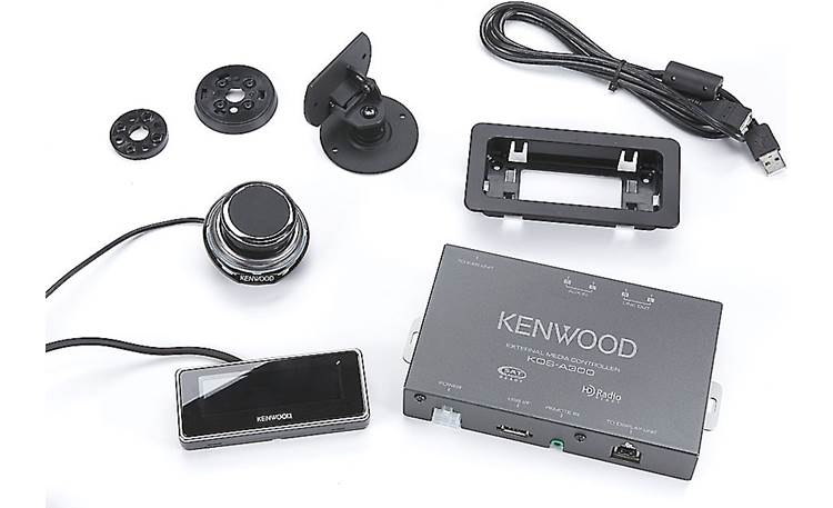 Kenwood Dock and Play Satellite Radio Kit Kenwood kit contents