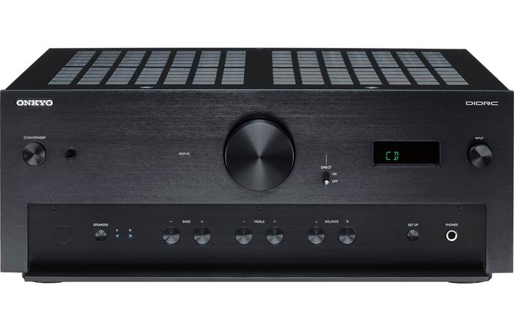 Onkyo A-9070 Front, with additional controls revealed