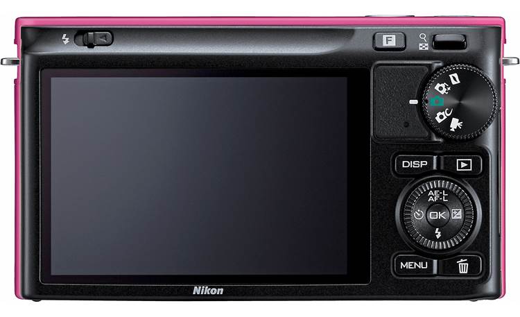 Nikon 1 J2 with 10-30mm VR Lens Back