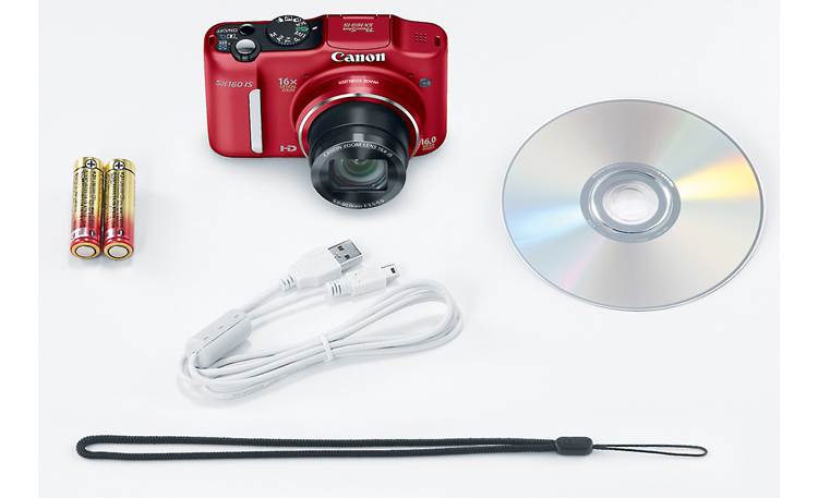 Canon PowerShot SX160 IS With included accessories