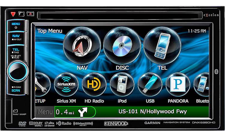 Kenwood Excelon DNX6990HD Front
