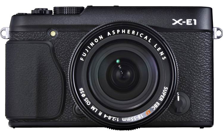 Fujifilm X-E1 Zoom Lens Kit Front, straight-on