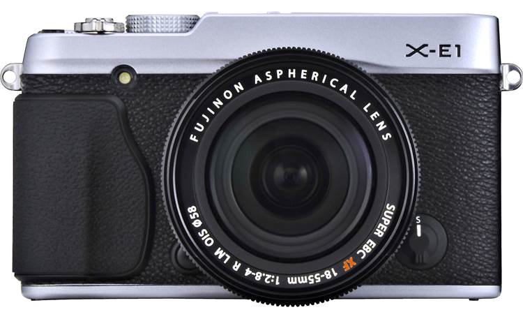 Fujifilm X-E1 Zoom Lens Kit Front, straight-on