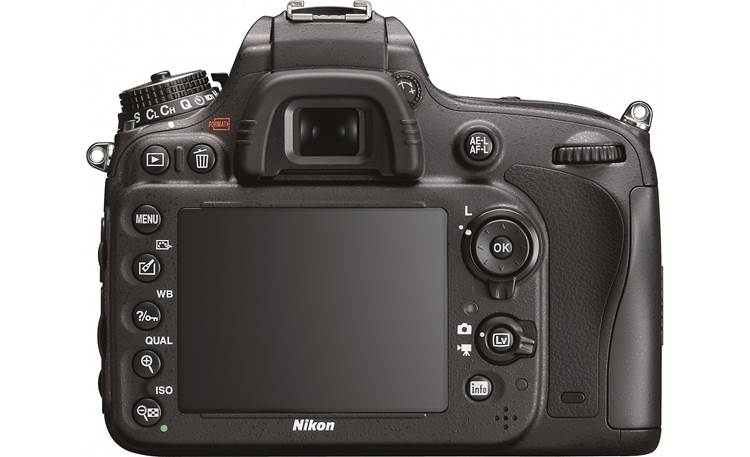 Nikon D600 (no lens included) Back