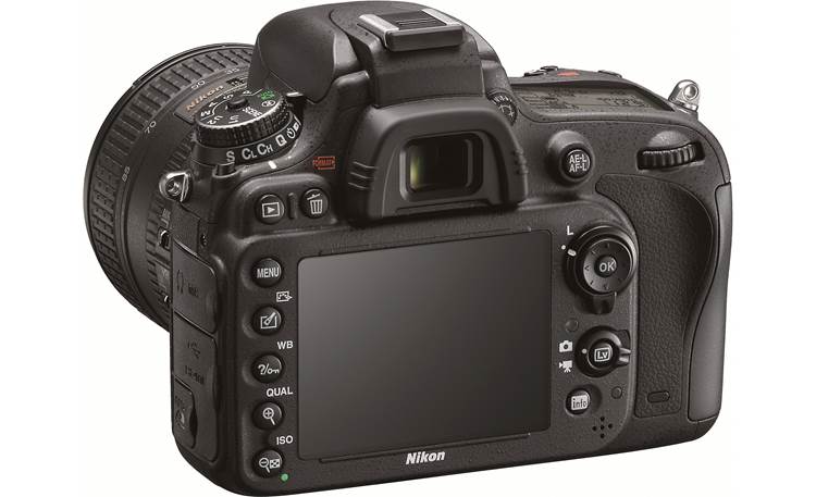 Nikon D600 with 3.5X Zoom Lens Back, 3/4 angle