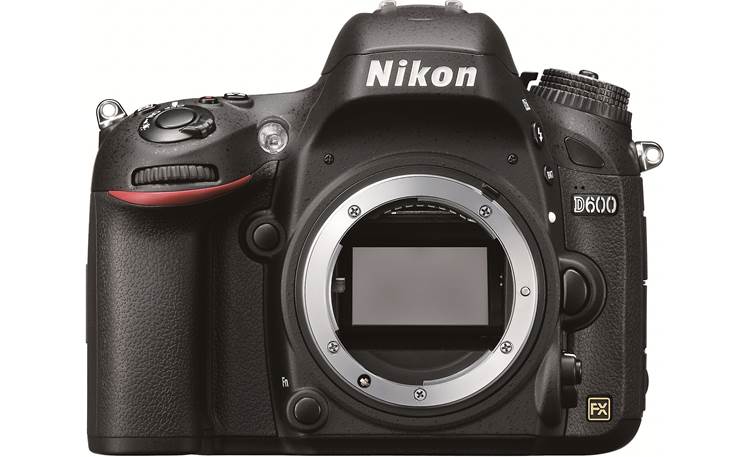 Nikon D600 with 3.5X Zoom Lens Front, straight-on (body only)