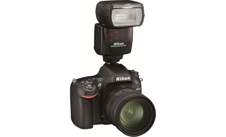 Nikon D600 (no lens included) Shown with optional external flash and lens (not included)