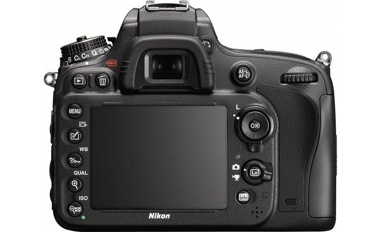 Nikon D600 with 3.5X Zoom Lens Back