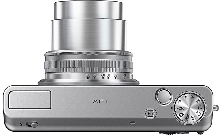 Fujifilm XF1 Top view with lens extended