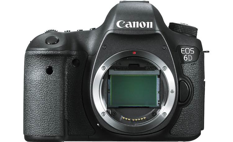 Canon EOS 6D (no lens included) Front, straight-on (body only)