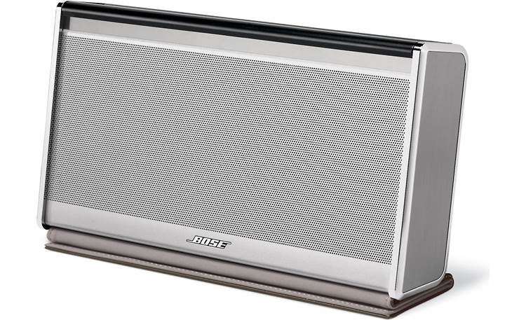 Bose® SoundLink® <em>Bluetooth®</em> Mobile speaker II — Leather Edition Black - right front view