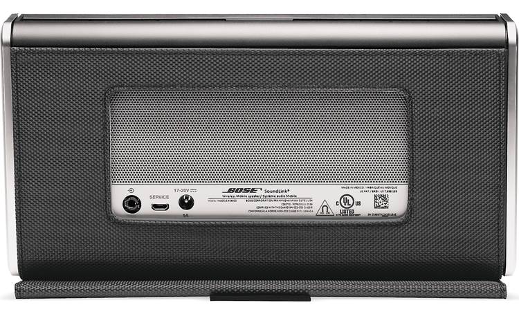 Bose® SoundLink® <em>Bluetooth®</em> Mobile speaker II — Nylon Edition Back (with case closed)