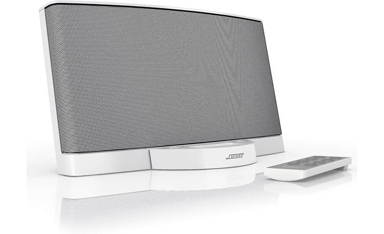 Bose® SoundDock® Series II digital music system White - left front view