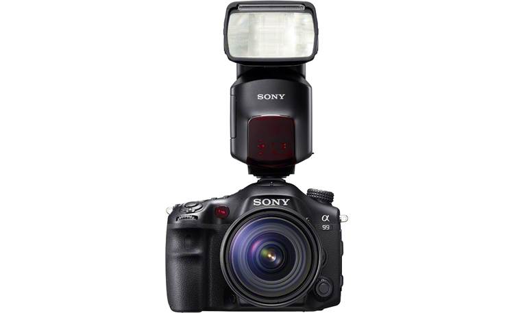 Sony Alpha SLT-A99V (no lens included) Shown with external flash and lens (not included)