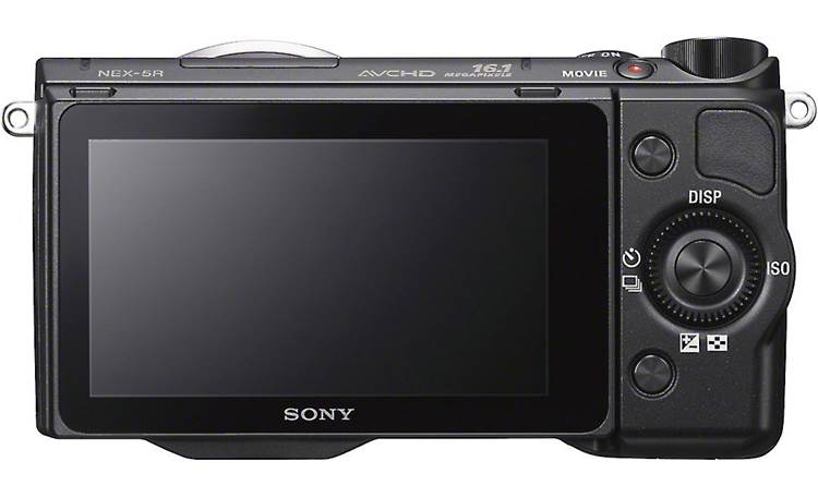 Sony Alpha NEX-5R with 3X Zoom Lens Back
