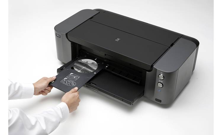 Canon PIXMA Pro-10 Using the included disc printing tray