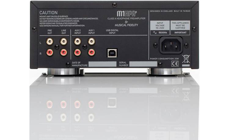 Musical Fidelity M1HPAP Back