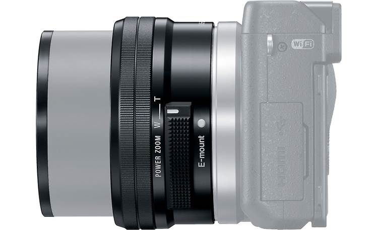 Sony SELP1650 16-50mm f/3.5-5.6 OSS Shown fully extended on an NEX-Series camera (not included)