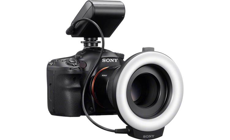 Sony HVL-RL1 Shown mounted on camera (not included)