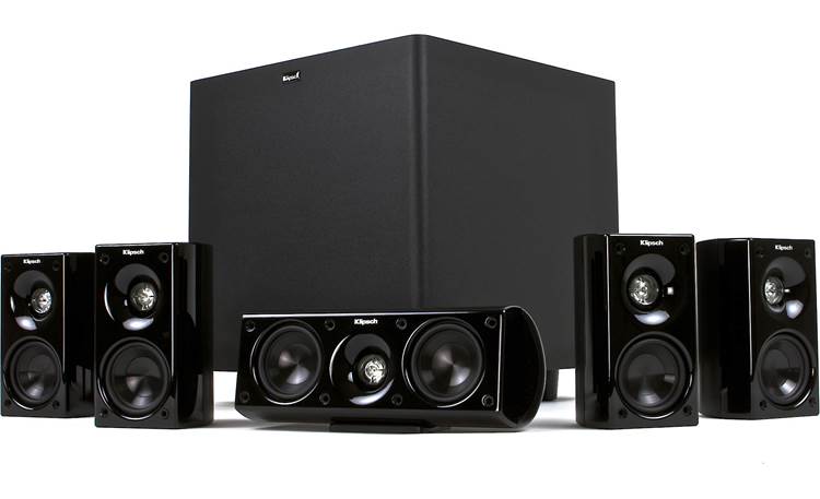 Klipsch HD Theater 600 Speakers with grilles removed