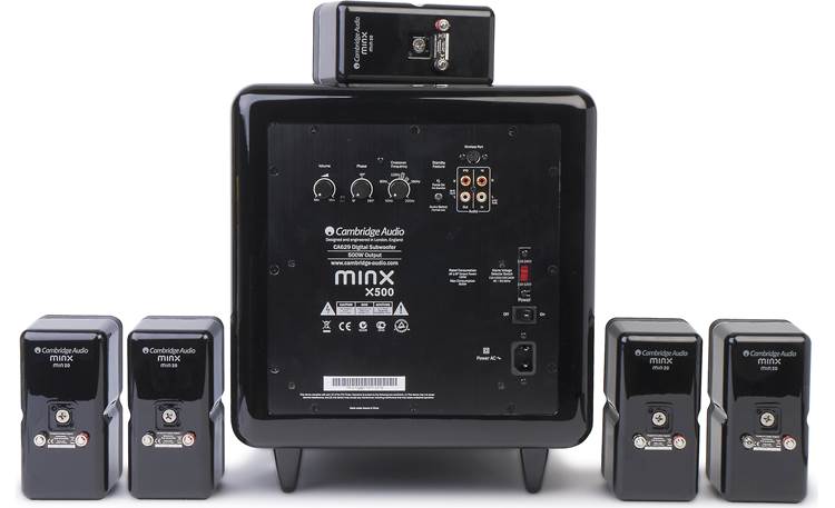 Cambridge Audio Minx S525-V2 Back (black)