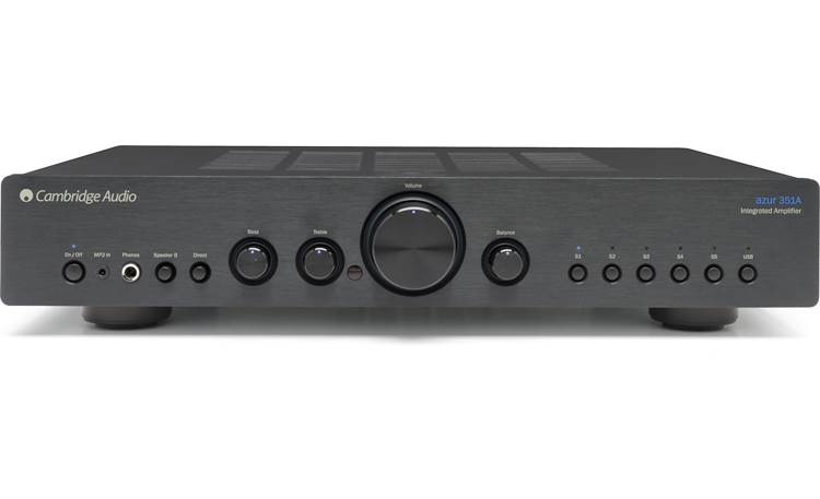 Cambridge Audio Azur 351A Front (Black)