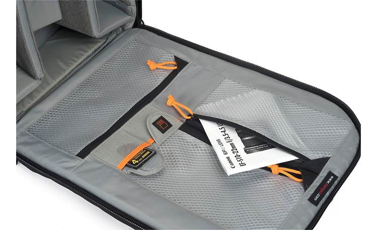 Lowepro Pro Runner 300 AW Interior zippered pockets