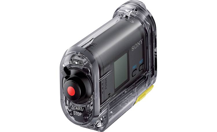 Sony HDR-AS10 Inside waterproof enclosure from back