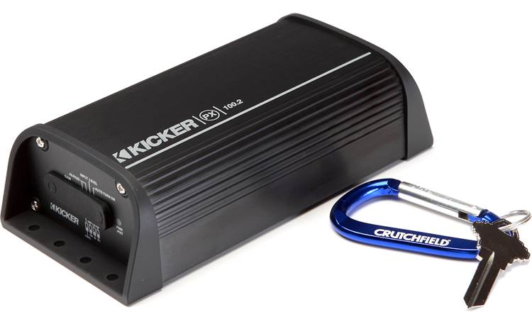 Kicker 12PX100.2 Compact size is ideal for powersports vehicles