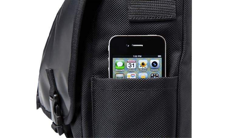 Acme Made Clyde St. Messenger Side pocket for mobile device (iPhone not included)