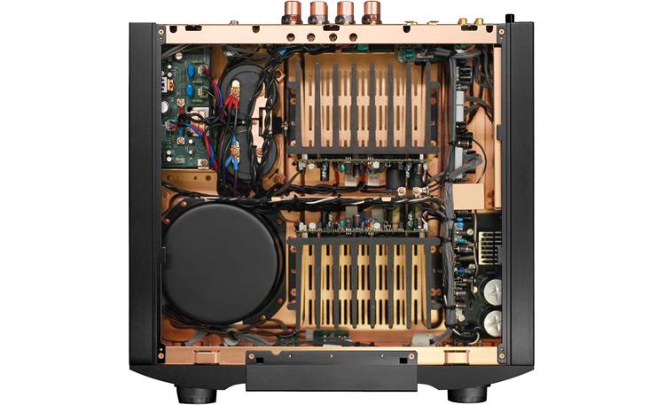 Marantz PM-11S3 Chassis is copper-lined for minimal RF and electrical interference