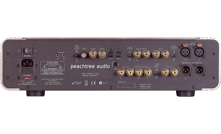 Peachtree Audio Grand Pre X-1 Back