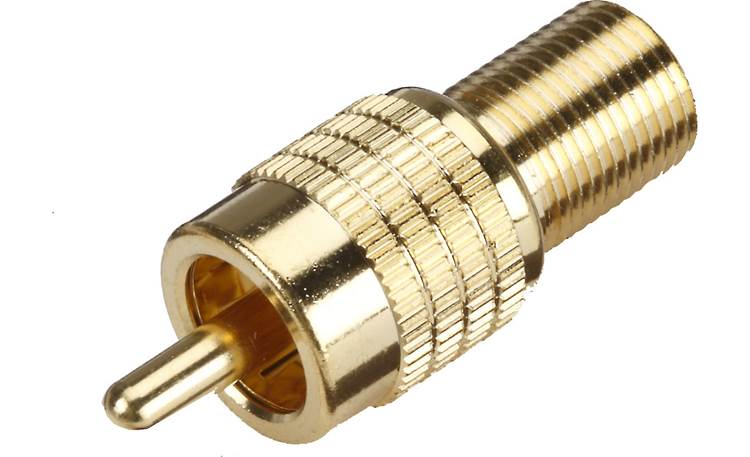 AudioQuest F-Type (Female) to RCA (Male) Adapter Front