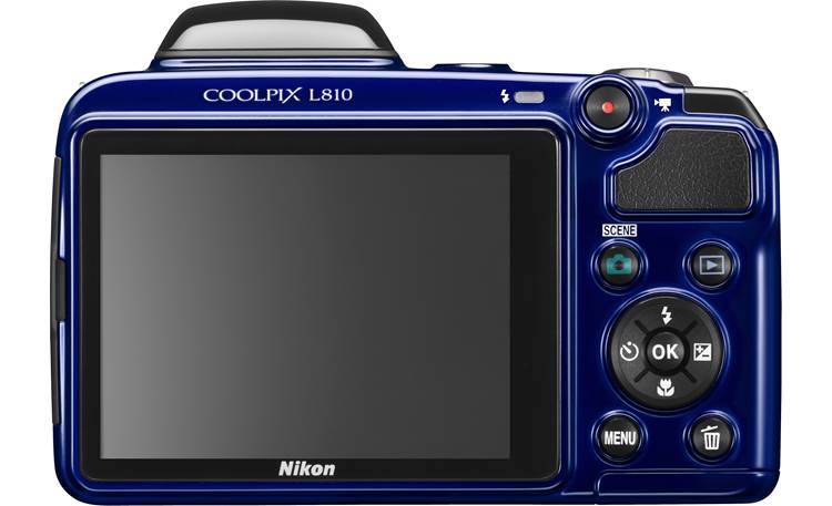 Nikon Coolpix L810 Back - Blue
