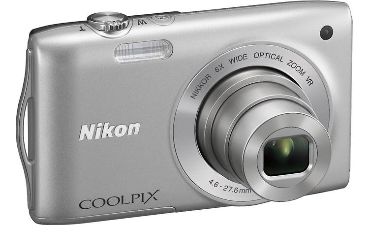 Nikon Coolpix S3300 Zoomed out - Silver