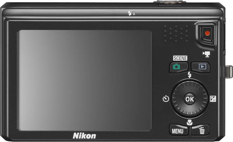 Nikon Coolpix S6300 Back - Black