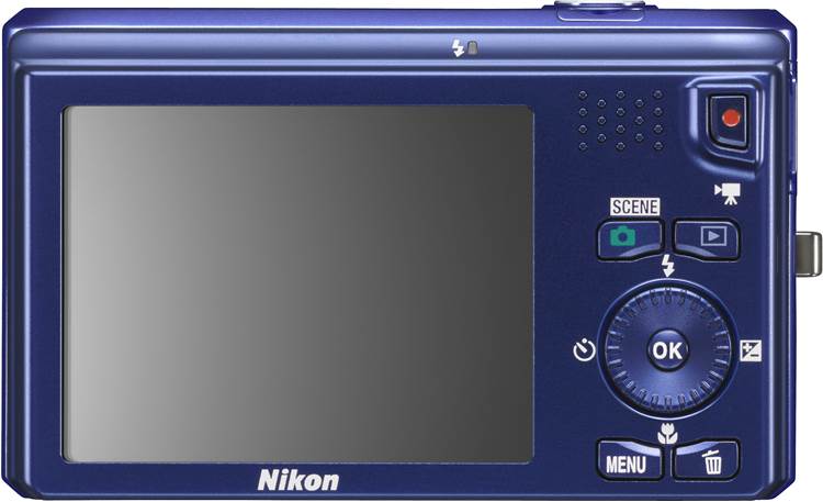 Nikon Coolpix S6300 Back - Blue