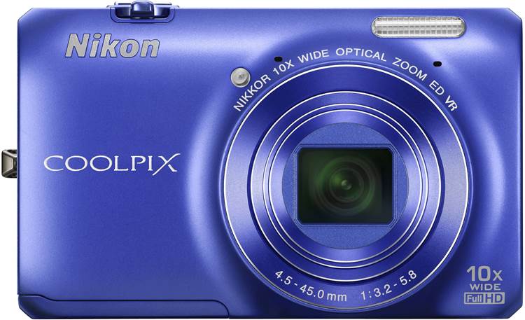 Nikon Coolpix S6300 Front - Blue