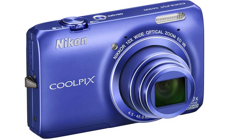 Nikon Coolpix S6300 Zoomed out - Blue