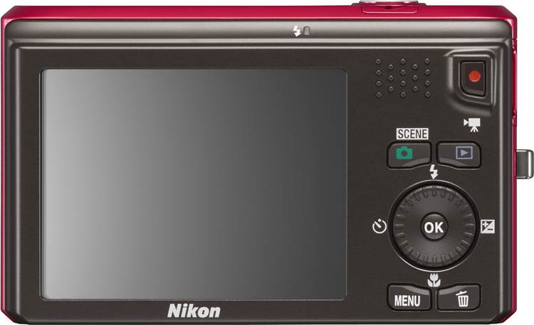 Nikon Coolpix S6300 Back - Red