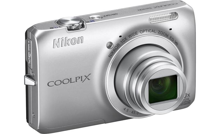 Nikon Coolpix S6300 Zoomed out - Silver