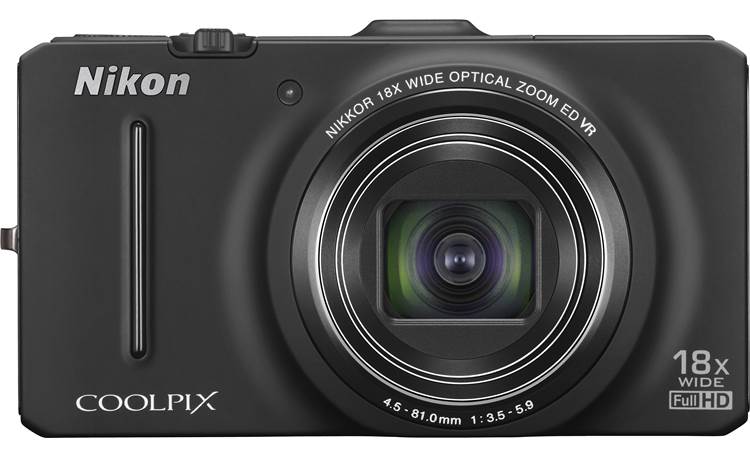 Nikon Coolpix S9300 Front - Black