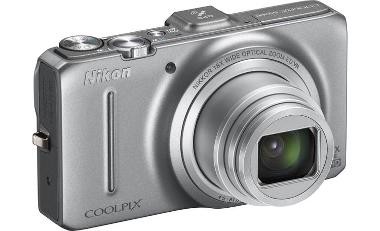 Nikon Coolpix S9300 Zoomed out - Silver
