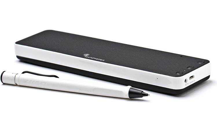 Soundmatters foxL DASH 7™ White (pen shown for scale)